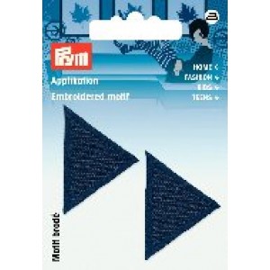prym_Prym_Applikation_Dreiecke_dunkelblau_dunkelblau