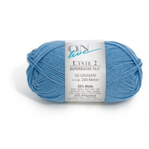 online_ONline_Linie_2_Supersocke_Silk_uni_knäuel